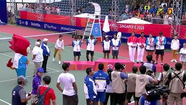 Tennis Victory Ceremony Mixed Doubles (Day 9) | 28th SEA Games Singapore 2015