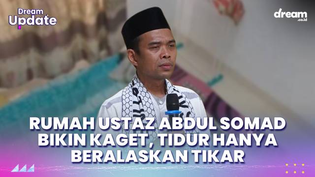 Rumah Ustaz Abdul Somad Bikin Kaget, Tidur Hanya Beralaskan Tikar