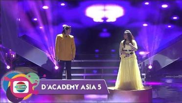 Begitu Romantis! Azmirul Azman (Malaysia) Feat Selfi LIDA "Yang Tersayang" Raih 3 SO & 5 Lampu Hijau - D'Academy Asia 5