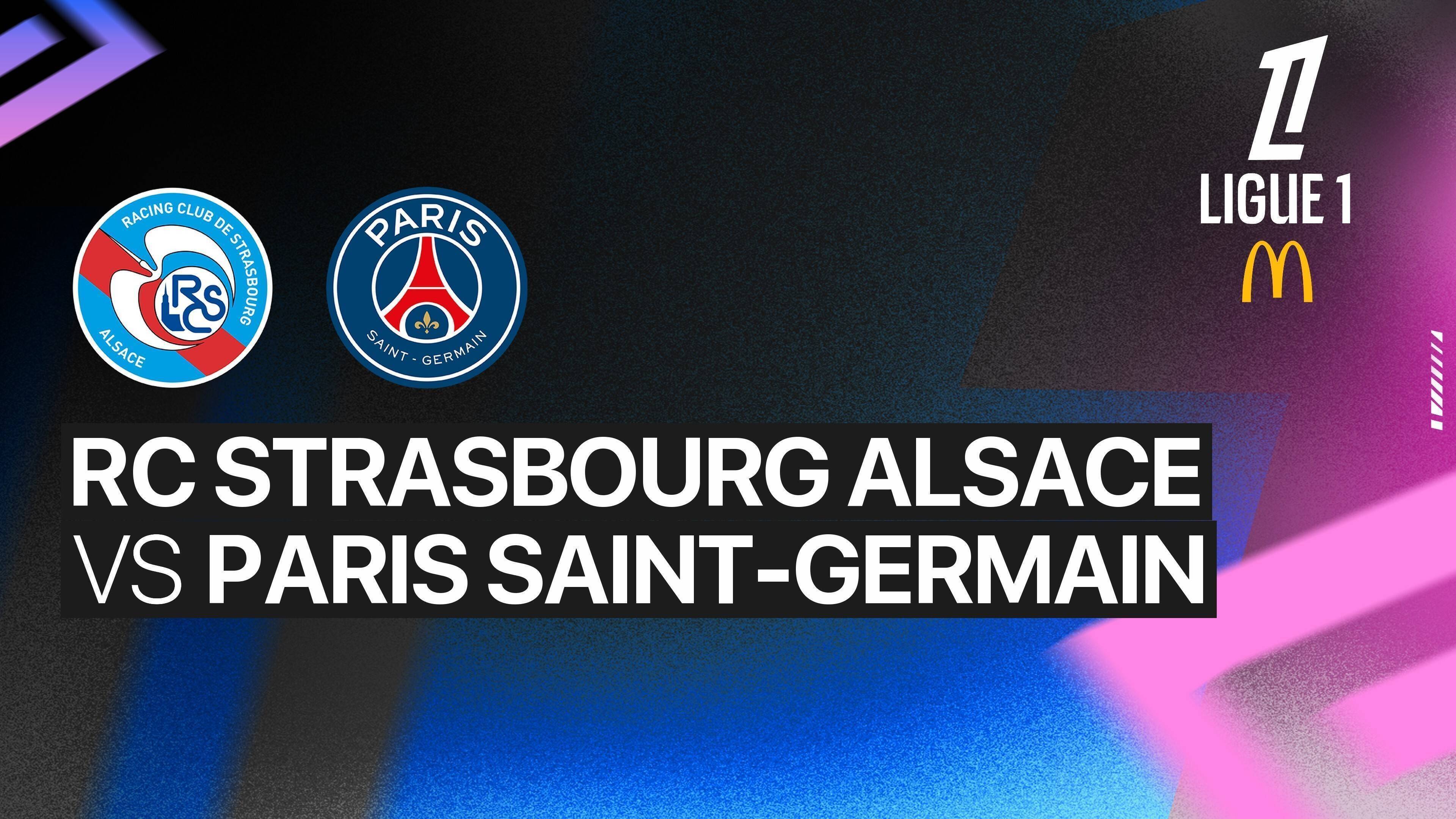 RC Strasbourg Alsace vs Paris Saint-Germain