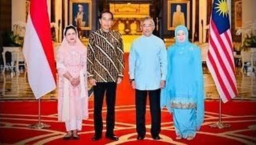 Pertemuan Presiden Jokowi dengan Raja Malaysia Yang di-Pertuan Agong Sultan Abdullah, 8 Juni 2023