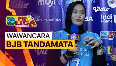 Wawancara Pasca Pertandingan | Gresik Petrokimia Pupuk Indonesia vs Bandung BJB Tandamata | PLN Mobile Proliga Putri 2023