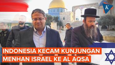 Indonesia Kecam Kunjungan Menhan Israel ke Komplek Masjid Al-Aqsa