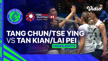 Mixed Doubles: Tang Chun Man/Tse Ying Suet (HKG) vs Tan Kian Meng/Lai Pei Jing (MAS) - Highlights | Yonex All England Open Badminton Championships