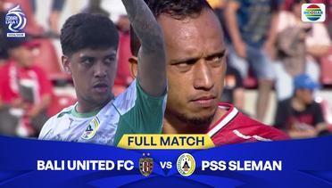 Bali United vs PSS Sleman - Full Match | BRI Liga 1 2024/25