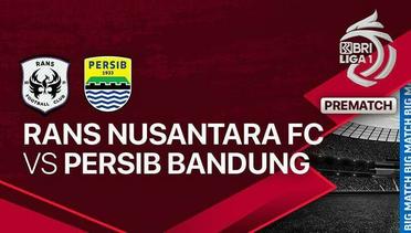 Jelang Kick Off Pertandingan - RANS Nusantara FC vs PERSIB Bandung - BRI Liga 1