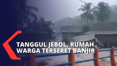 Tanggul Jebol, Rumah Warga di Kabupaten Jeneponto Terseret Banjir!