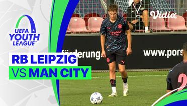 RB Leipzig vs Man City - Mini Match | UEFA Youth League 2023/24