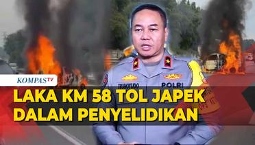 Polisi Selidiki Penyebab Kecelakaan Contraflow Tol Jakarta-Cikampek KM 58