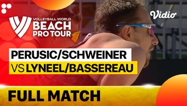 Full Match | Round 1 - Court 2: Perusic/Schweiner (CZE) vs  Lyneel/Bassereau (FRA) | Beach Pro Tour Elite16 Uberlandia, Brazil 2023