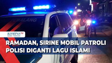 Ramadan, Sirene Mobil Patroli Polisi di Pemalang Diganti Lagu Islami