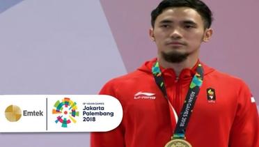 Cuplikan Pengalungan Medali Perunggu Achmad Hulaefi | Gelora Asian Games 2018