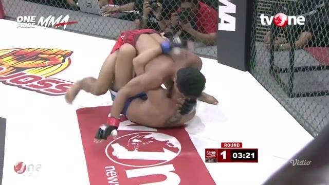 Aksi Terbaik Rama Supandhi  | One Pride MMA Battle for Glory