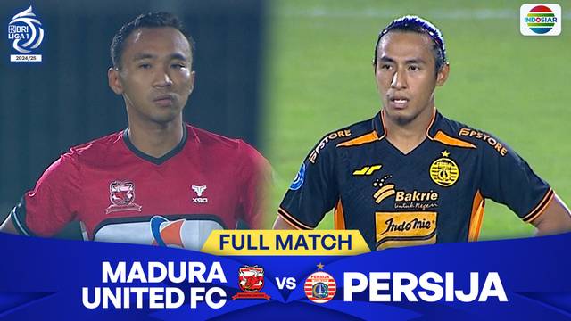 Madura United FC Vs Persija Jakarta - Full Match | BRI liga 1 2024/25
