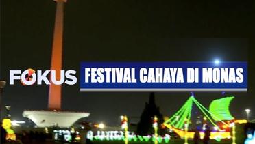 Nikmati Aksi Lampu Laser, Warga Antusias Hadiri Pameran Festival Cahaya di Monas - Fokus Pagi