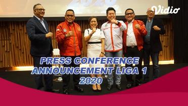 Press Conference Announcement LIGA 1 2020