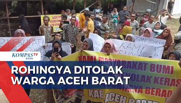 Selamat dari Laut Kini Rohingya Ditolak Warga Aceh Barat