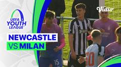Newcastle vs Milan - Mini Match | UEFA Youth League 2023/24