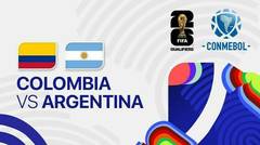 Colombia vs Argentina - FIFA World Cup 2026 CONMEBOL Qualifiers