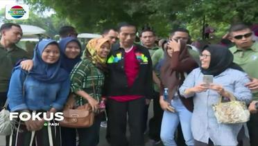 Olahraga di Kebun Raya Bogor, Jokowi Hebohkan Pengunjung - Fokus Pagi