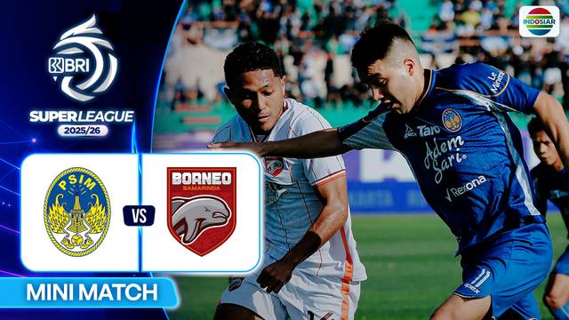 PSIM Yogyakarta VS Borneo FC Samarinda - Mini Match | BRI Super League 2025/26