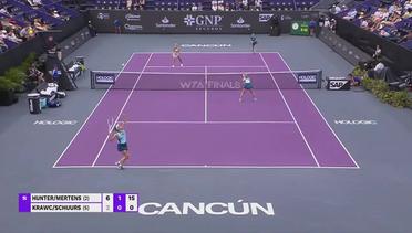 Hunter/Mertens vs Krawczyk/Schuurs - Highlights | WTA Finals Cancun 2023