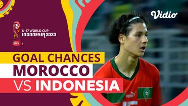 Peluang Gol | Morocco vs Indonesia | FIFA U-17 World Cup Indonesia 2023