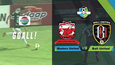 Goal Nyoman Sukarja - Madura United (1) vs Bali United (1) | Go-Jek Liga 1