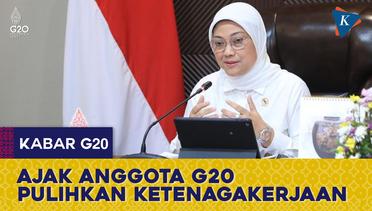 Indonesia Ajak Anggota G20 Gotong Royong Pulihkan Sektor Ketenagakerjaan