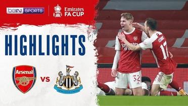 Match Highlight | Arsenal 2 vs 0 Newcastle United | FA Cup 2021
