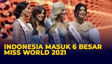 Penampilan Miss Indonesia Carla Yules Jadi Top 6 Miss World 2021