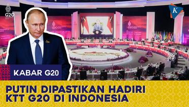 Kremlin Pastikan Putin ke Indonesia untuk Menghadiri KTT G20