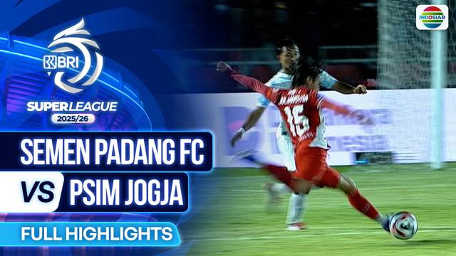 Semen Padang FC VS PSIM Jogja - Full Highlights | BRI Super League 2025/26