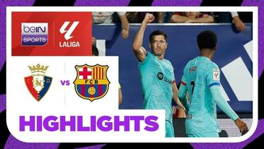 Osasuna vs Barcelona - Highlights | LaLiga Santander 2023/2024