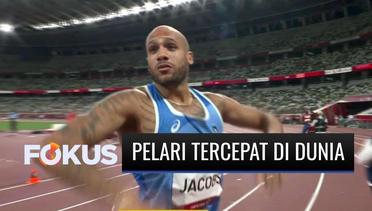 Sprinter Italia, Marcell Jacobs jadi Manusia Tercepat di Dunia! | Fokus