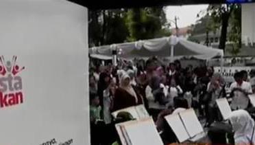 VIDEO: Serunya Aksi Pelajar Ramaikan Pesta Pendidikan di Bandung