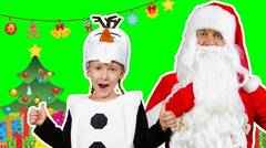 S-A-N-T-A | Christmas Dance | Dance Along | Songs for Children | Anuta Kids Channel