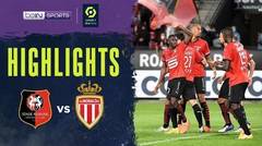 Match Highlight | Rennes 2 vs 1 Monaco | Ligue 1 Uber Eats 2020