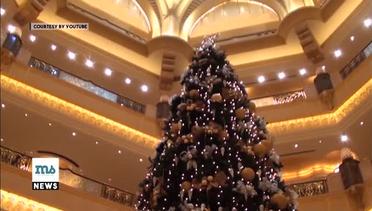 Waw, Abu Dhabi Punya Pohon Natal Termahal di Dunia