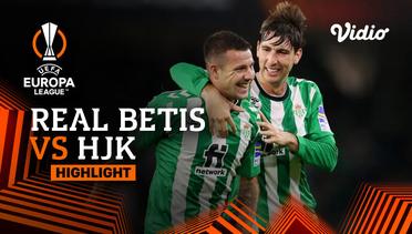 Highlights  - Real Betis vs HJK | UEFA Europa League 2022/23