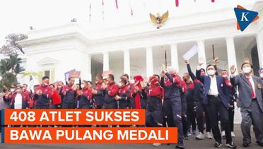 Jokowi Serahkan Bonus Rp 130,5 Miliar untuk Atlet SEA Games