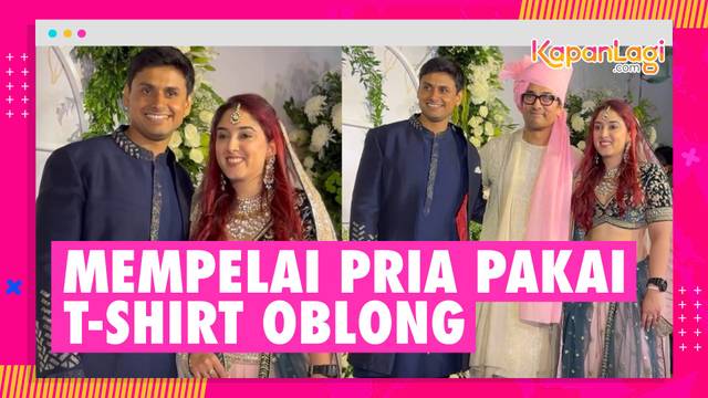 Pernikahan Ira Khan Anak Aamir Khan, Mempelai Pria Disorot Karena Pakai T-shirt Oblong di Pelaminan