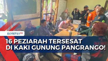 16 Peziarah Tersesat di Kaki Gunung Pangrango, Tim SAR Temukan dalam Keadaan Luka Ringan