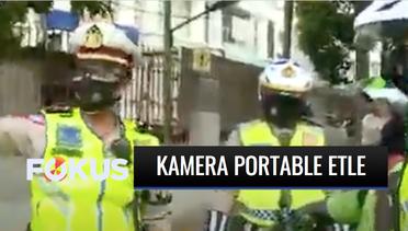 Kini Polisi Lalu Lintas di Jakarta Melengkapi Diri dengan Kamera ETLE Berjalan | Fokus