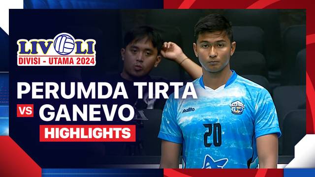 Putra: Perumda Tirta Bhagasasi Bekasi vs Ganevo - Putaran 1 - Highlights | Livoli Divisi Utama 2024