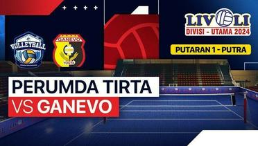 Putra: Perumda Tirta Bhagasasi Bekasi vs Ganevo - Putaran 1 - Livoli Divisi Utama