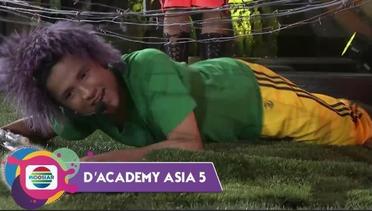 HEBOH!! Hakeem Kassim-Singapore Ajarkan Host Latihan Wajib Militer!! - D'Academy Asia 5