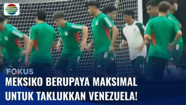 Jelang Laga Lanjutan Grup F Piala Dunia U-17, Meksiko Bersiap Hadapi Venezuela | Fokus