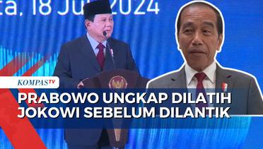 Akui Dilatih presiden Jokowi, Prabowo: Saya Dilatih Supaya Nanti Tidak Terlalu Kaget