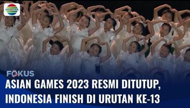 Asian Games ke-19 Resmi Ditutup, Kontingen Indonesia Finish di Urutan ke-13 Perolehan Medali | Fokus